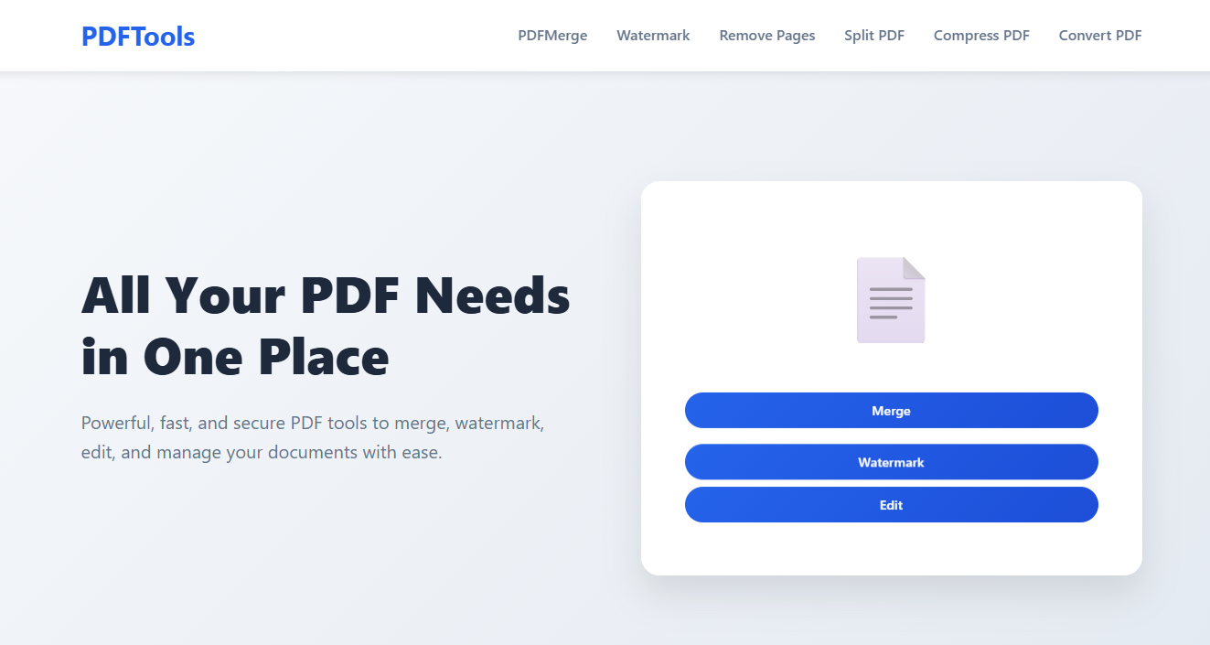React PDF-Tool